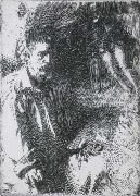 Self Portrait with Model II. Anders Zorn